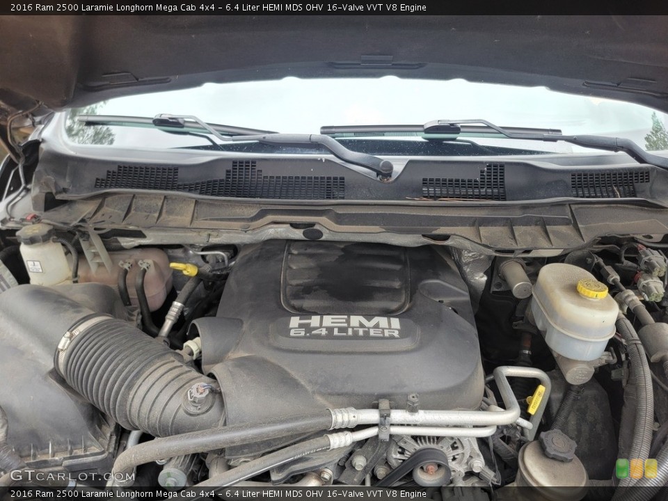 6.4 Liter HEMI MDS OHV 16-Valve VVT V8 Engine for the 2016 Ram 2500 #145628969