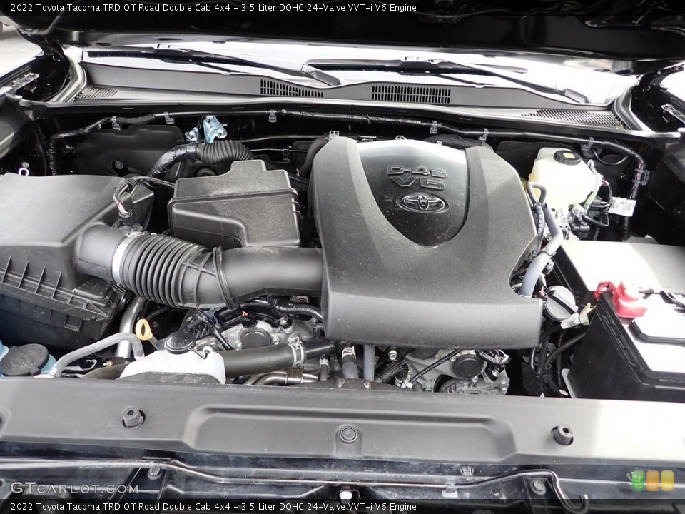 3.5 Liter DOHC 24-Valve VVT-i V6 2022 Toyota Tacoma Engine