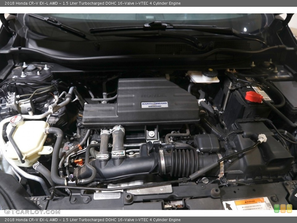 1.5 Liter Turbocharged DOHC 16-Valve i-VTEC 4 Cylinder Engine for the 2018 Honda CR-V #145644307