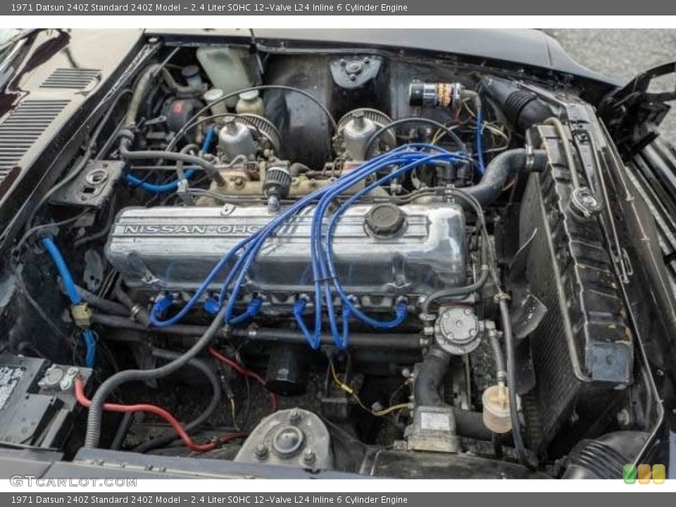2.4 Liter SOHC 12-Valve L24 Inline 6 Cylinder Engine for the 1971 Datsun 240Z #145668021