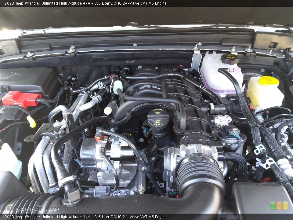 3.6 Liter DOHC 24-Valve VVT V6 Engine for the 2023 Jeep Wrangler Unlimited #145670417