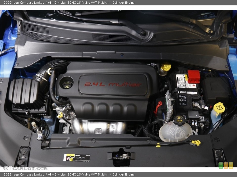 2.4 Liter SOHC 16-Valve VVT MultiAir 4 Cylinder Engine for the 2022 Jeep Compass #145671913