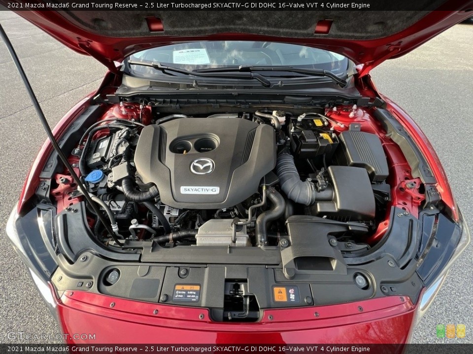 2.5 Liter Turbocharged SKYACTIV-G DI DOHC 16-Valve VVT 4 Cylinder Engine for the 2021 Mazda Mazda6 #145686938