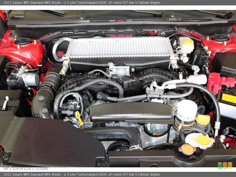2.4 Liter Turbocharged DOHC 16-Valve VVT Flat 4 Cylinder Engine for the 2022 Subaru WRX #145687559