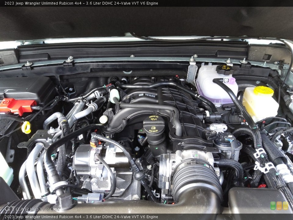 3.6 Liter DOHC 24-Valve VVT V6 Engine for the 2023 Jeep Wrangler Unlimited #145694200