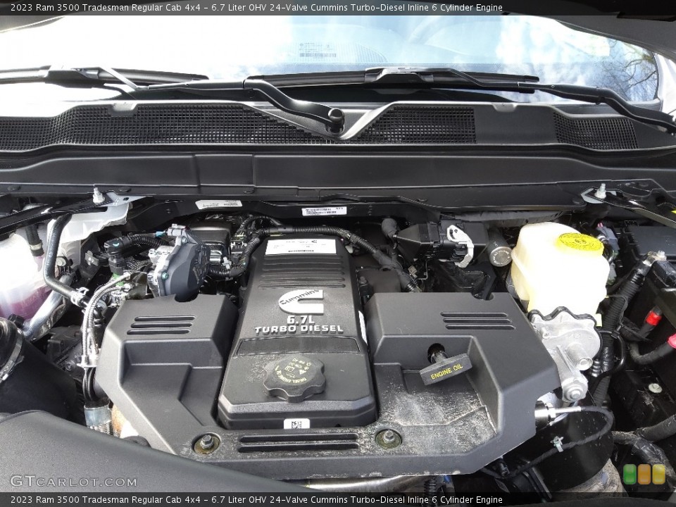 6.7 Liter OHV 24-Valve Cummins Turbo-Diesel Inline 6 Cylinder Engine for the 2023 Ram 3500 #145694843