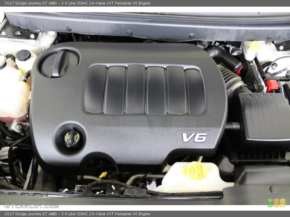 3.6 Liter DOHC 24-Valve VVT Pentastar V6 Engine for the 2017 Dodge Journey #145696385