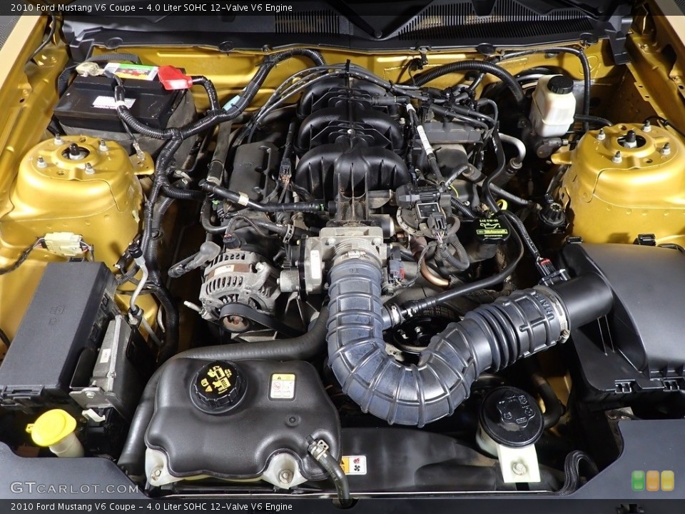 4.0 Liter SOHC 12-Valve V6 Engine for the 2010 Ford Mustang #145698251