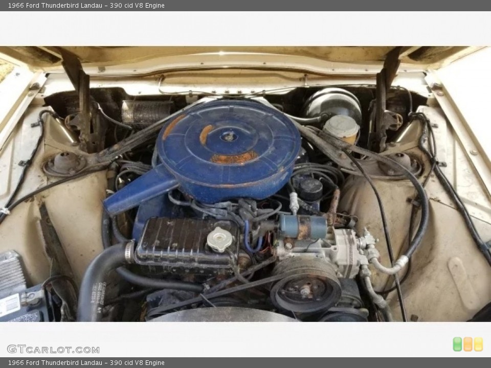 390 cid V8 1966 Ford Thunderbird Engine