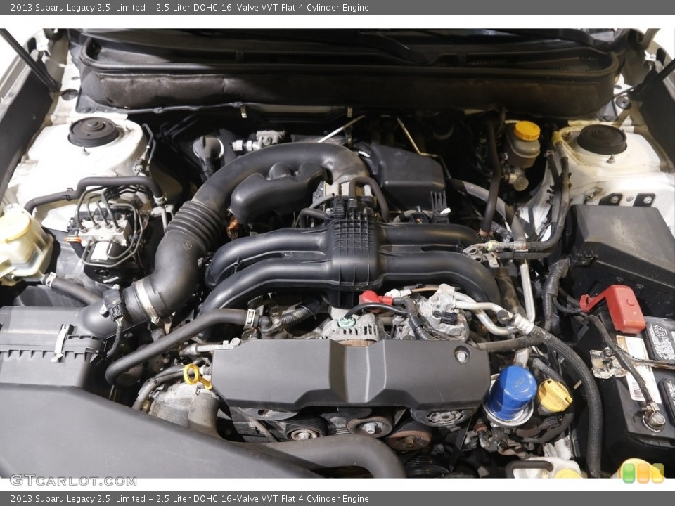 2.5 Liter DOHC 16-Valve VVT Flat 4 Cylinder Engine for the 2013 Subaru Legacy #145700204