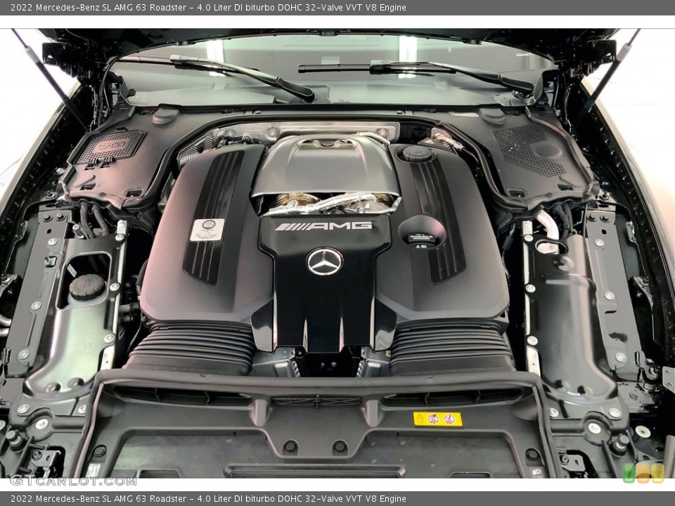 4.0 Liter DI biturbo DOHC 32-Valve VVT V8 Engine for the 2022 Mercedes-Benz SL #145704309