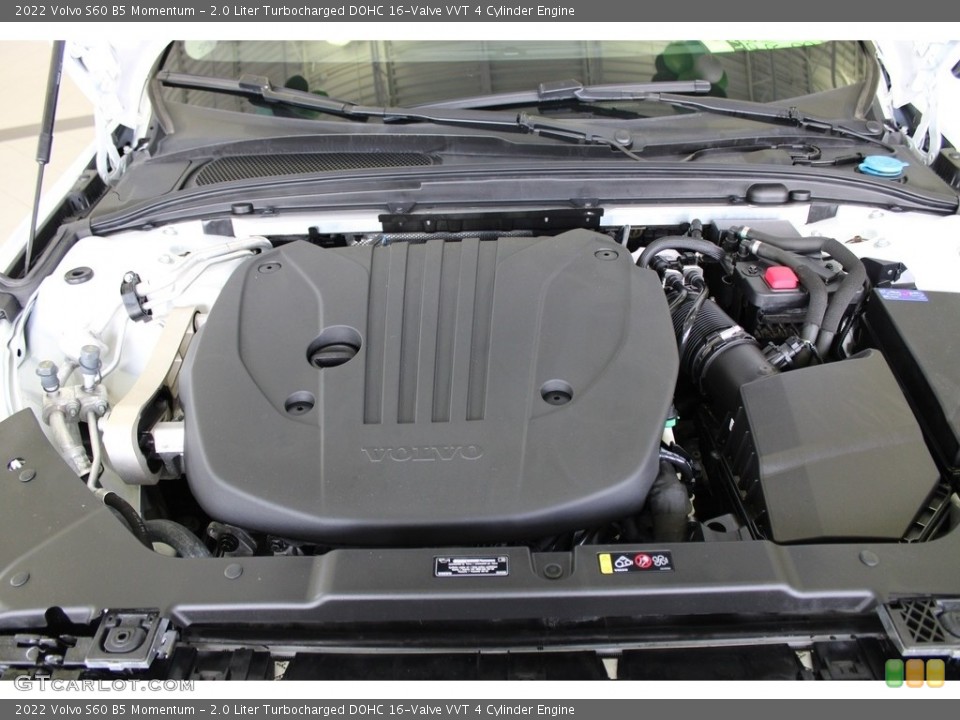 2.0 Liter Turbocharged DOHC 16-Valve VVT 4 Cylinder 2022 Volvo S60 Engine
