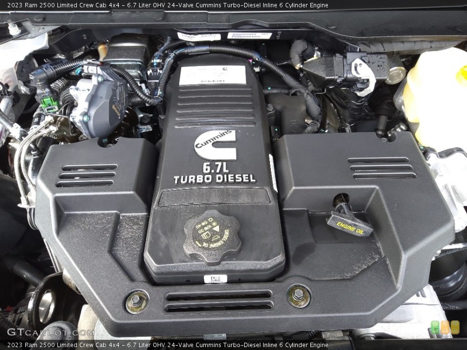 6.7 Liter OHV 24-Valve Cummins Turbo-Diesel Inline 6 Cylinder Engine for the 2023 Ram 2500 #145717651