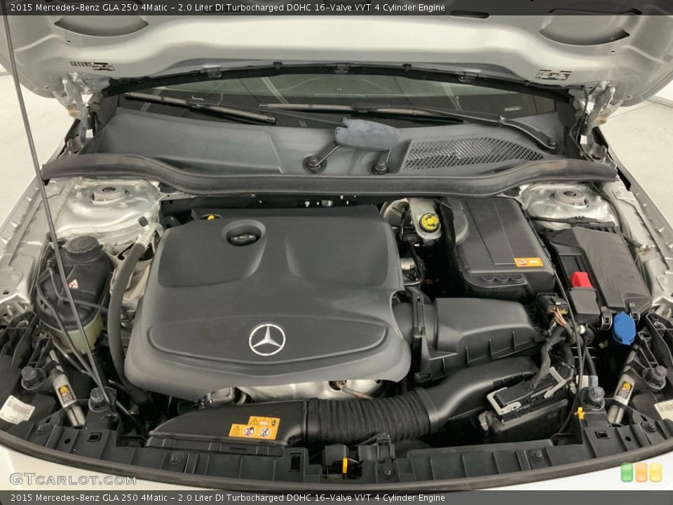 2.0 Liter DI Turbocharged DOHC 16-Valve VVT 4 Cylinder 2015 Mercedes-Benz GLA Engine