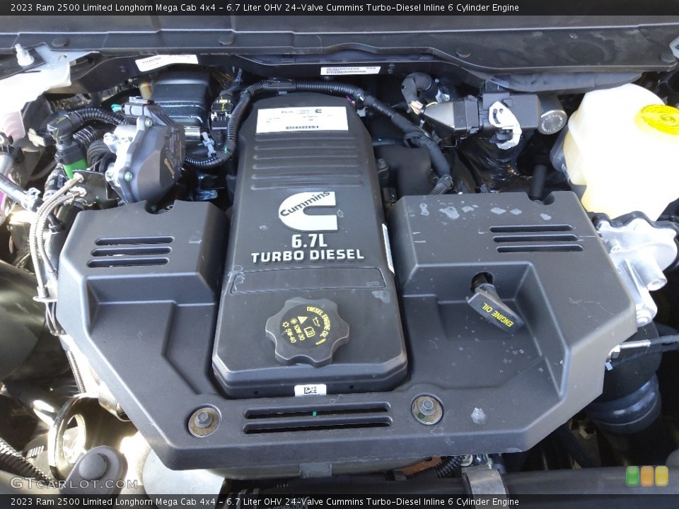 6.7 Liter OHV 24-Valve Cummins Turbo-Diesel Inline 6 Cylinder Engine for the 2023 Ram 2500 #145734652