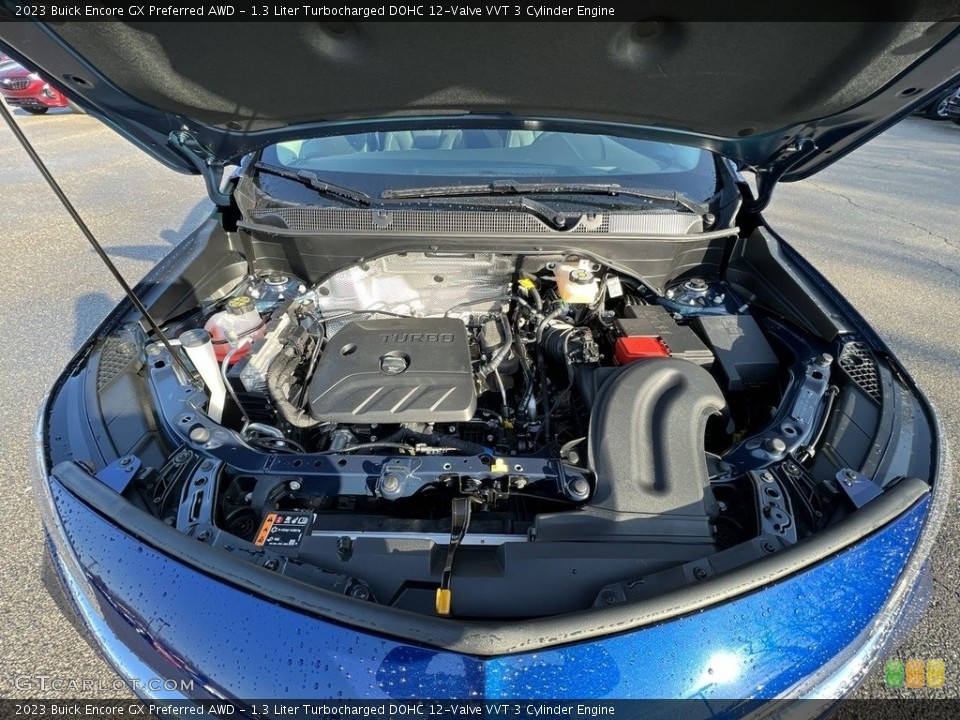 1.3 Liter Turbocharged DOHC 12-Valve VVT 3 Cylinder Engine for the 2023 Buick Encore GX #145736596