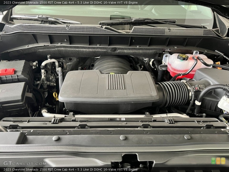 5.3 Liter DI DOHC 16-Valve VVT V8 2023 Chevrolet Silverado 1500 Engine