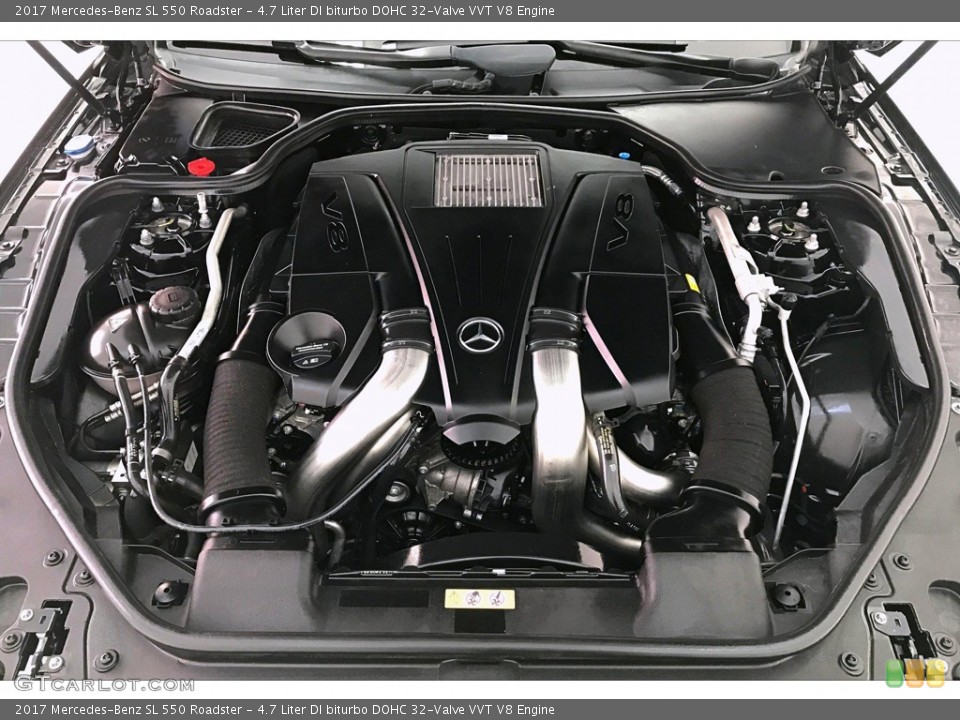 4.7 Liter DI biturbo DOHC 32-Valve VVT V8 Engine for the 2017 Mercedes-Benz SL #145759948