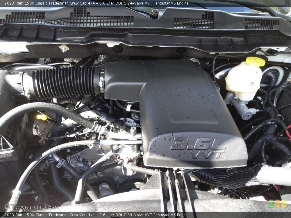 3.6 Liter DOHC 24-Valve VVT Pentastar V6 Engine for the 2023 Ram 1500 #145764587