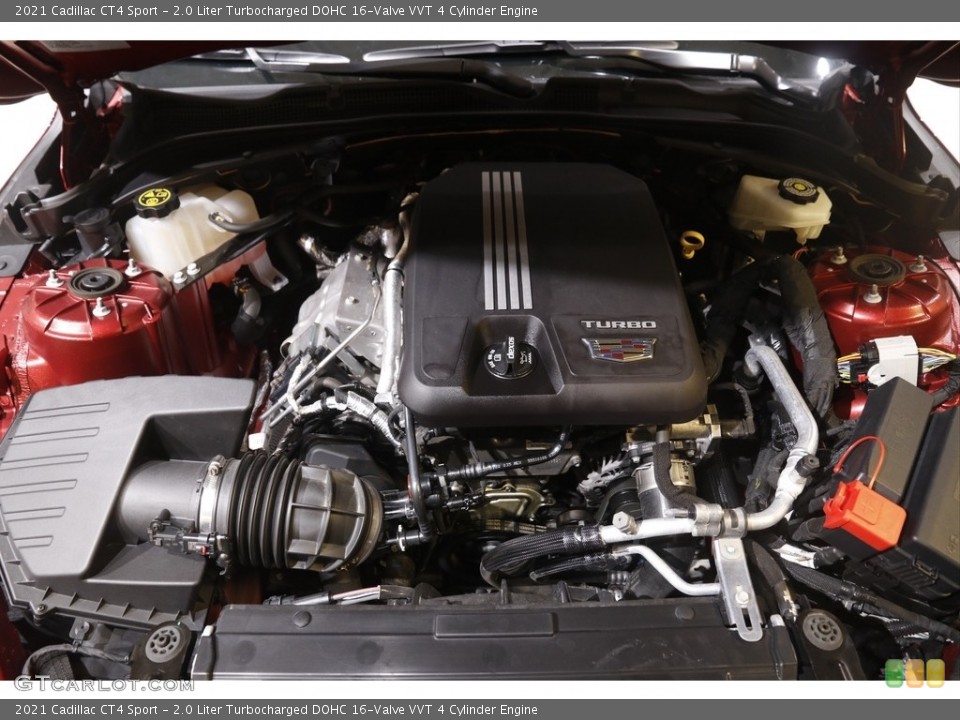 2.0 Liter Turbocharged DOHC 16-Valve VVT 4 Cylinder 2021 Cadillac CT4 Engine