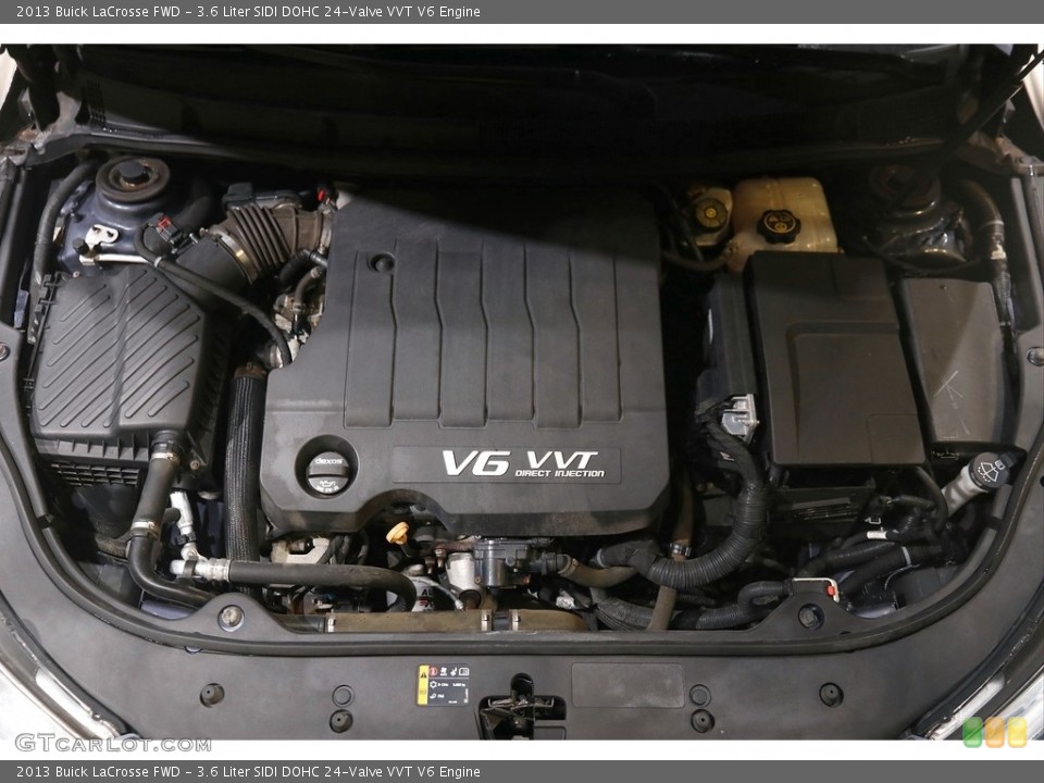 3.6 Liter SIDI DOHC 24-Valve VVT V6 2013 Buick LaCrosse Engine
