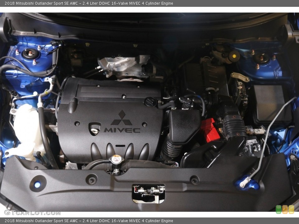 2.4 Liter DOHC 16-Valve MIVEC 4 Cylinder 2018 Mitsubishi Outlander Sport Engine