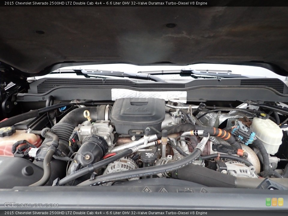 6.6 Liter OHV 32-Valve Duramax Turbo-Diesel V8 Engine for the 2015 Chevrolet Silverado 2500HD #145797706
