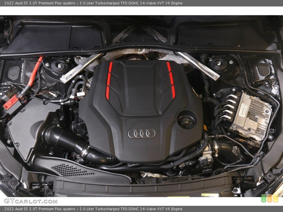 3.0 Liter Turbocharged TFSI DOHC 24-Valve VVT V6 2022 Audi S5 Engine