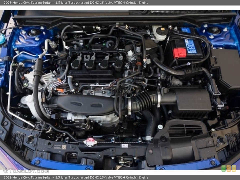 1.5 Liter Turbocharged DOHC 16-Valve VTEC 4 Cylinder Engine for the 2023 Honda Civic #145798723