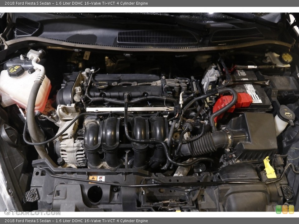 1.6 Liter DOHC 16-Valve Ti-VCT 4 Cylinder 2018 Ford Fiesta Engine