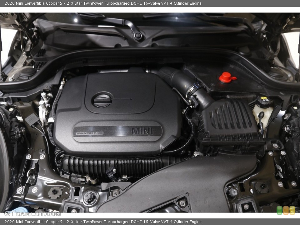 2.0 Liter TwinPower Turbocharged DOHC 16-Valve VVT 4 Cylinder 2020 Mini Convertible Engine