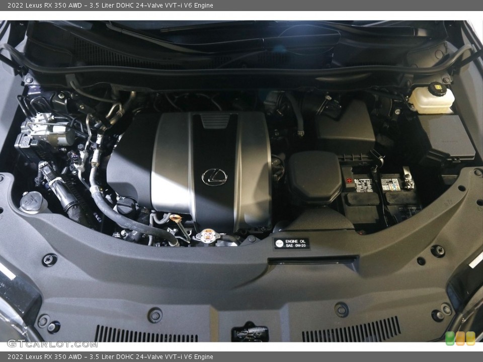 3.5 Liter DOHC 24-Valve VVT-i V6 2022 Lexus RX Engine