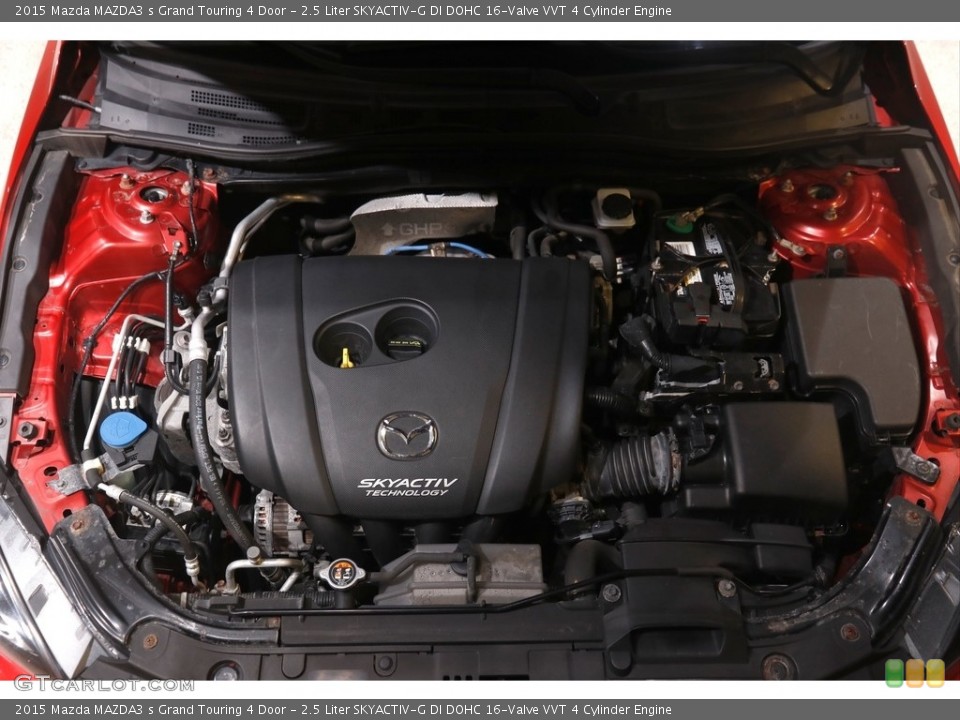 2.5 Liter SKYACTIV-G DI DOHC 16-Valve VVT 4 Cylinder 2015 Mazda MAZDA3 Engine