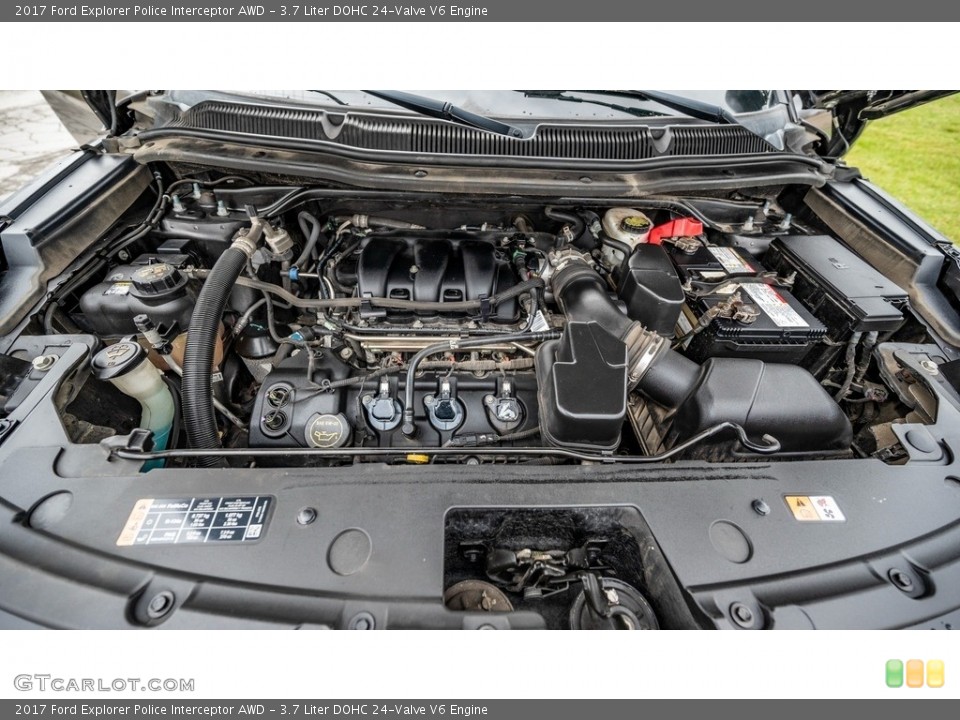 3.7 Liter DOHC 24-Valve V6 Engine for the 2017 Ford Explorer #145861243