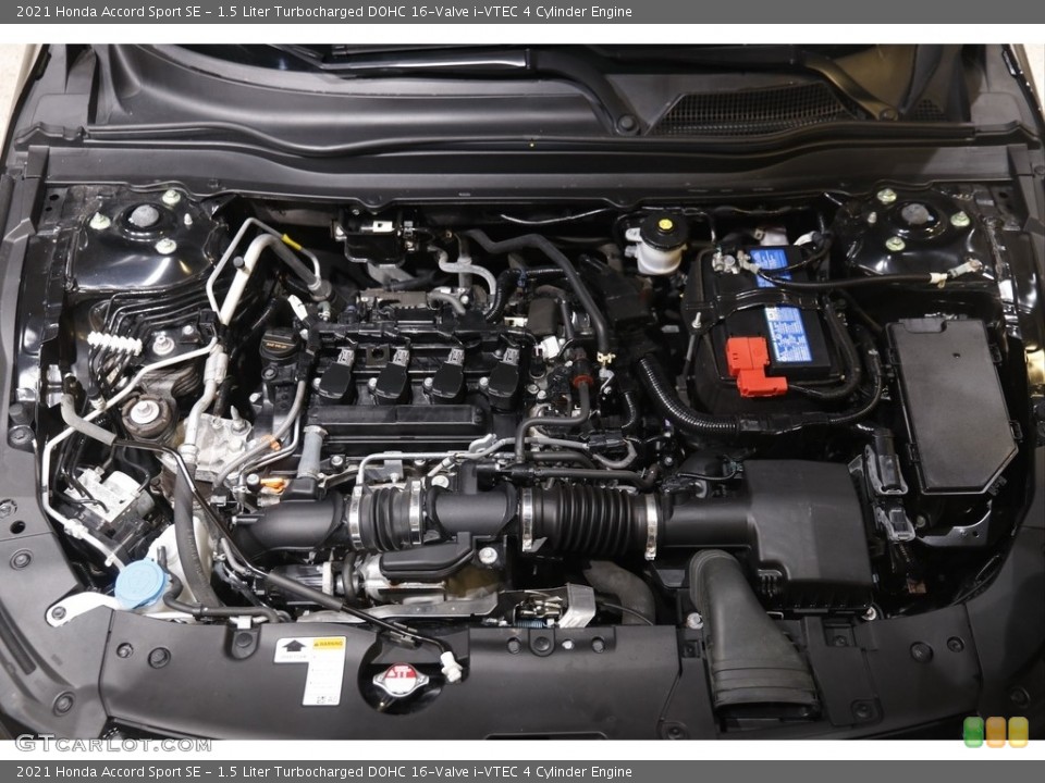 1.5 Liter Turbocharged DOHC 16-Valve i-VTEC 4 Cylinder Engine for the 2021 Honda Accord #145865116