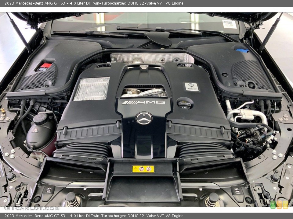 4.0 Liter DI Twin-Turbocharged DOHC 32-Valve VVT V8 2023 Mercedes-Benz AMG GT Engine
