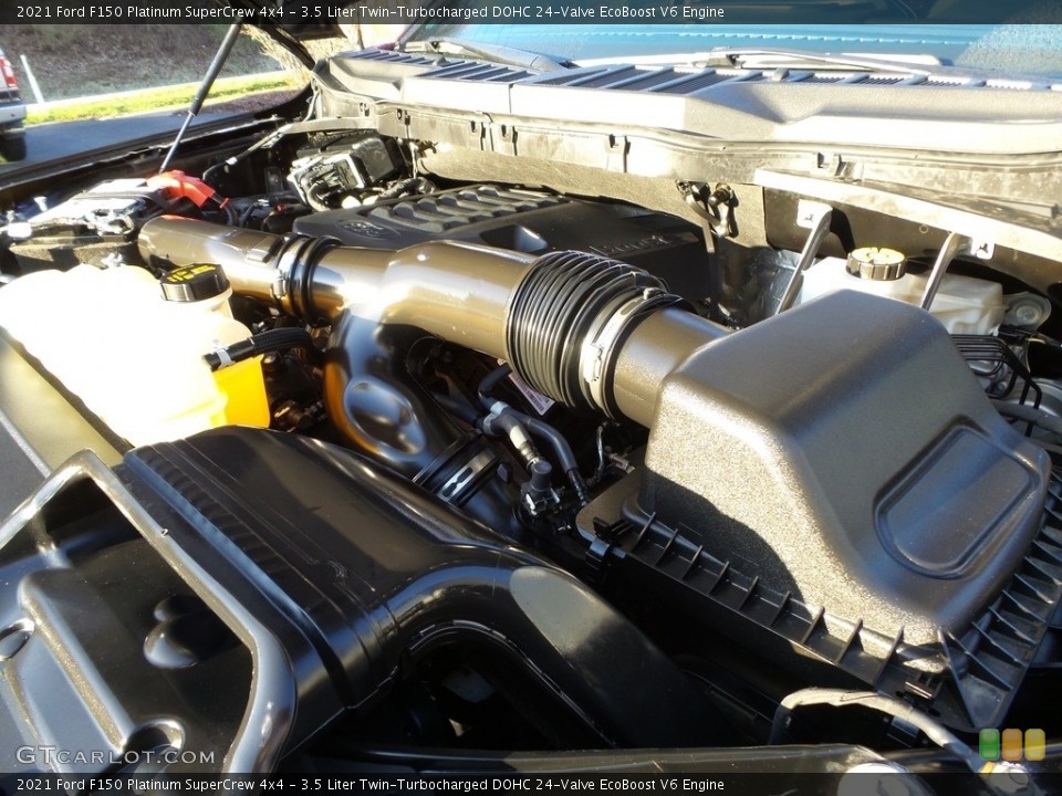 3.5 Liter Twin-Turbocharged DOHC 24-Valve EcoBoost V6 2021 Ford F150 Engine