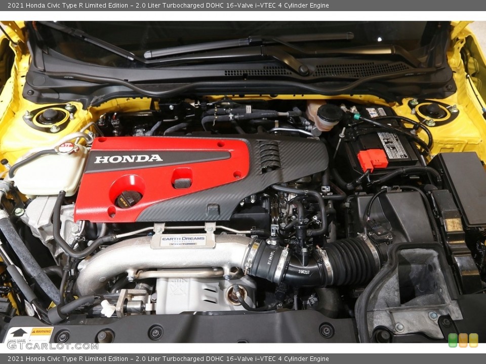 2.0 Liter Turbocharged DOHC 16-Valve i-VTEC 4 Cylinder Engine for the 2021 Honda Civic #145895097