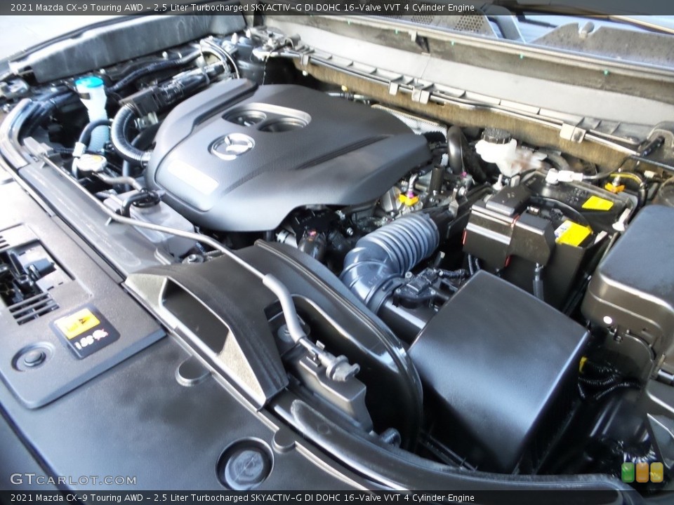 2.5 Liter Turbocharged SKYACTIV-G DI DOHC 16-Valve VVT 4 Cylinder Engine for the 2021 Mazda CX-9 #145934327