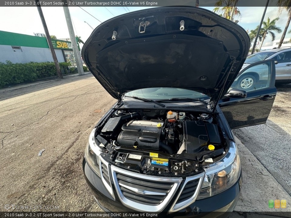 2.0 Liter Turbocharged DOHC 16-Valve V6 Engine for the 2010 Saab 9-3 #145943729