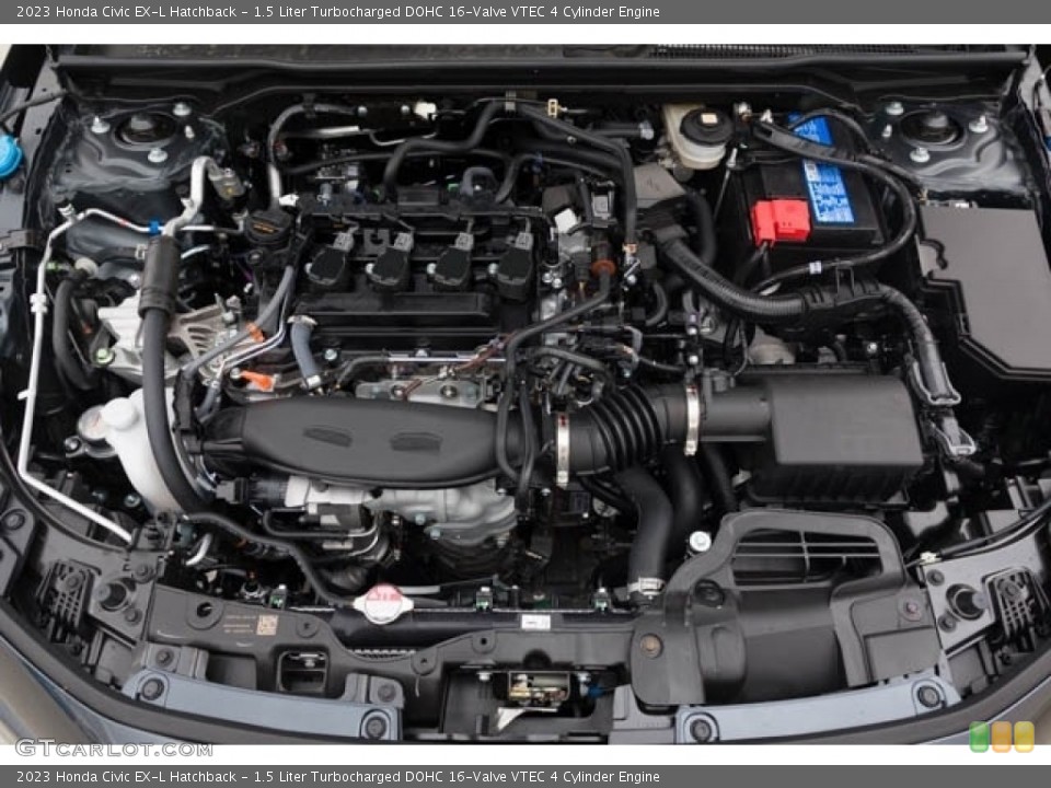 1.5 Liter Turbocharged DOHC 16-Valve VTEC 4 Cylinder Engine for the 2023 Honda Civic #145951214