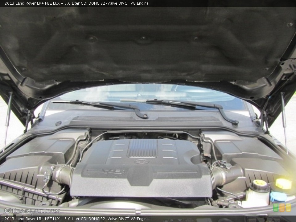 5.0 Liter GDI DOHC 32-Valve DIVCT V8 Engine for the 2013 Land Rover LR4 #145960736