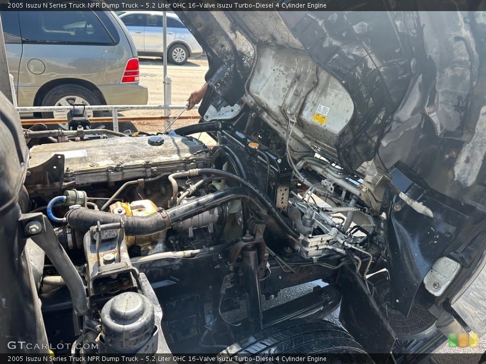 5.2 Liter OHC 16-Valve Isuzu Turbo-Diesel 4 Cylinder Engine for the 2005 Isuzu N Series Truck #145961549