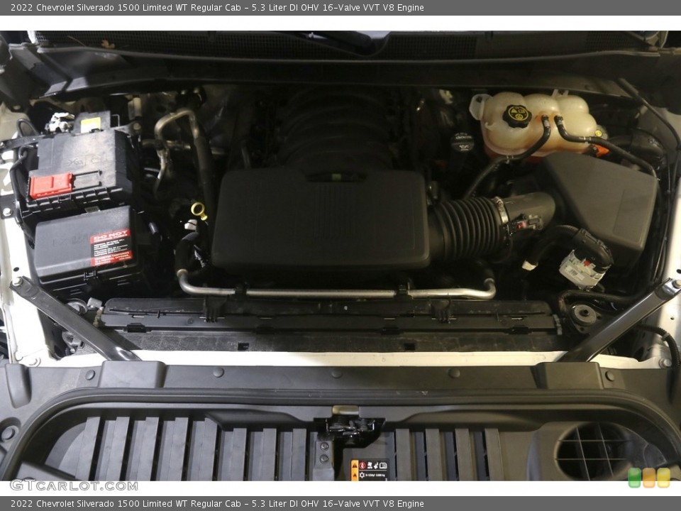 5.3 Liter DI OHV 16-Valve VVT V8 Engine for the 2022 Chevrolet Silverado 1500 Limited #145965646
