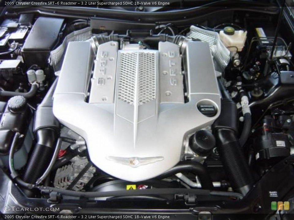 3.2 Liter Supercharged SOHC 18-Valve V6 Engine for the 2005 Chrysler Crossfire #14597758
