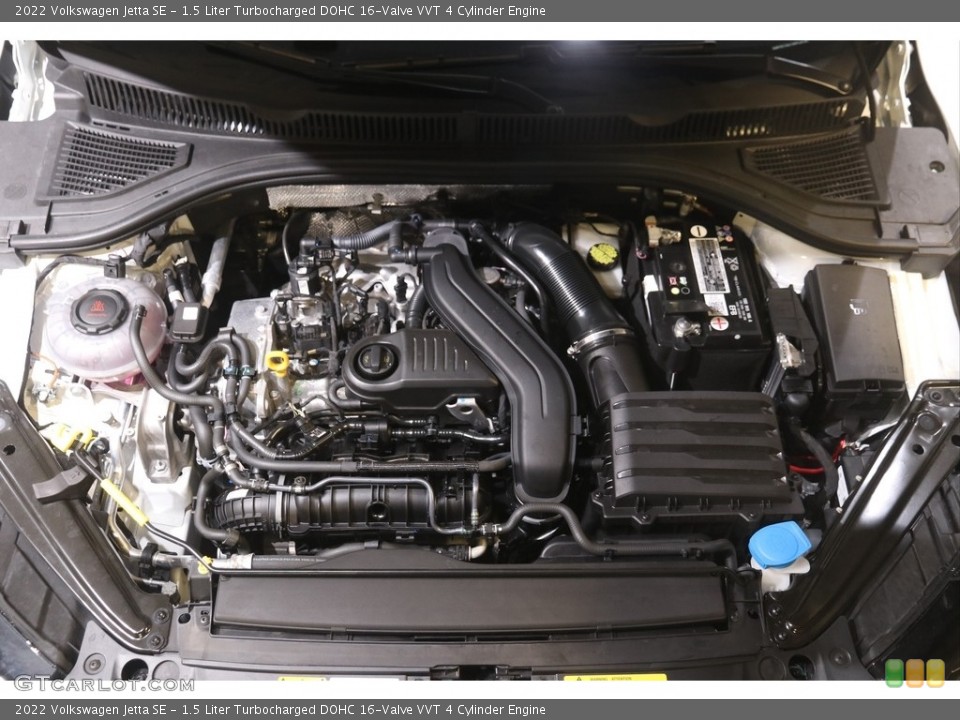 1.5 Liter Turbocharged DOHC 16-Valve VVT 4 Cylinder 2022 Volkswagen Jetta Engine