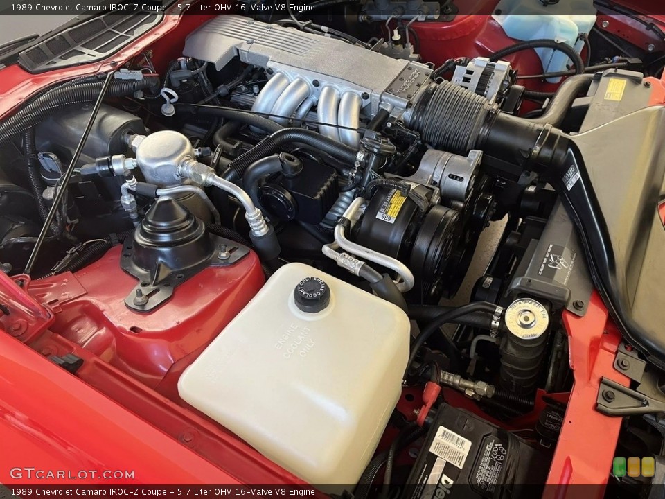 5.7 Liter OHV 16-Valve V8 Engine for the 1989 Chevrolet Camaro #145994586