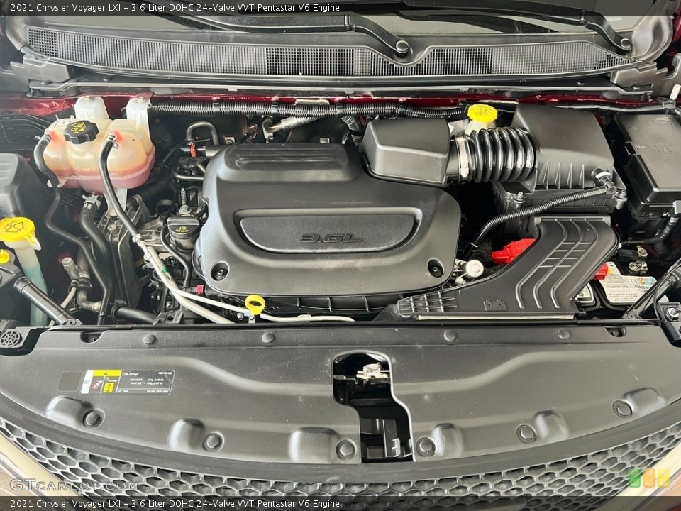 3.6 Liter DOHC 24-Valve VVT Pentastar V6 Engine for the 2021 Chrysler Voyager #146000329