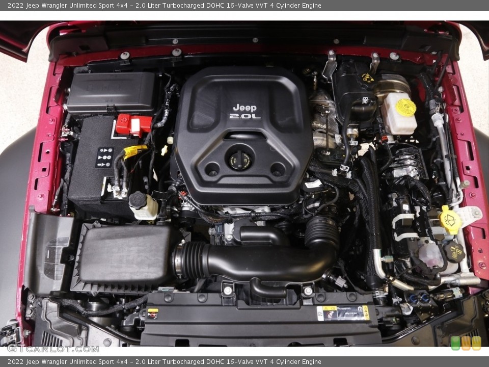 2.0 Liter Turbocharged DOHC 16-Valve VVT 4 Cylinder Engine for the 2022 Jeep Wrangler Unlimited #146000851