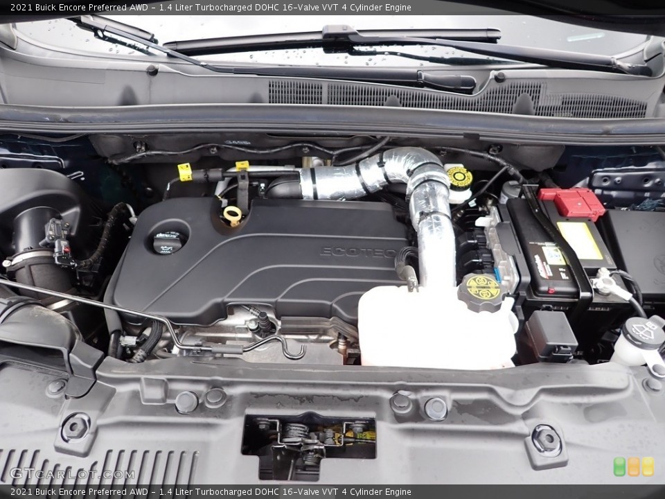 1.4 Liter Turbocharged DOHC 16-Valve VVT 4 Cylinder 2021 Buick Encore Engine